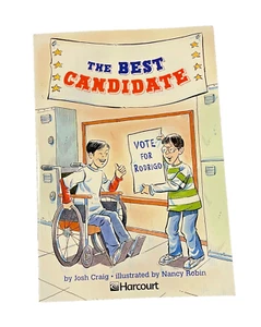 The Best Candidate by Josh Craig, Illustrated by Nancy Robin, Harcourt - Imagen 1 de 4