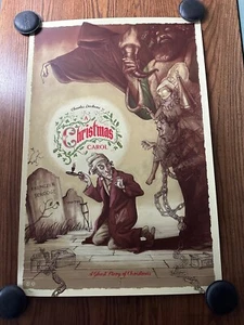Jonathan Burton - A Christmas Carol Limited Movie Poster Art Print BNG | Mondo - Picture 1 of 7