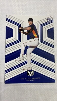2023 Panini Chronicles Hunter Brown Vertex RC #24 Houston Astros Rookie - Image 1 of 2