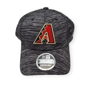 New Era Arizona Diamondbacks 9Forty Stretch Snap Tech B1 Adjustable Snapback Hat - Image 1 of 4