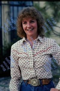 1981 35 mm Dias Lot 3x fotogene junge Frau State of Texas Gürtelschnalle #6366 - Bild 1 von 3