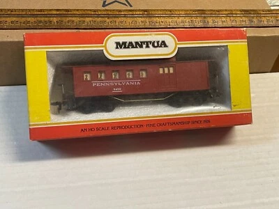 Mantua 725-20 HO Scale Pennsylvania Old Time Caboose #9450 MIB - Image 1 of 4