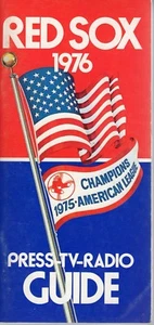 1976 Boston Red Sox Baseball Media Guide, Carl Yastrzemski,Jim Rice,Fred Lynn~Gd - Picture 1 of 7