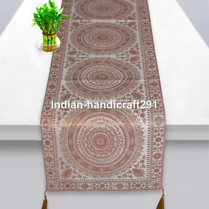 Table Runner Mushroom Garden Mushrooms Toadstool Fungus Fungi Silk Sateen Open - Picture 1 of 5