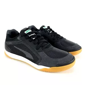 Puma Ibero II Mens Black / Gum Sneakers 106567-03 Size 9.5 New - Picture 1 of 6