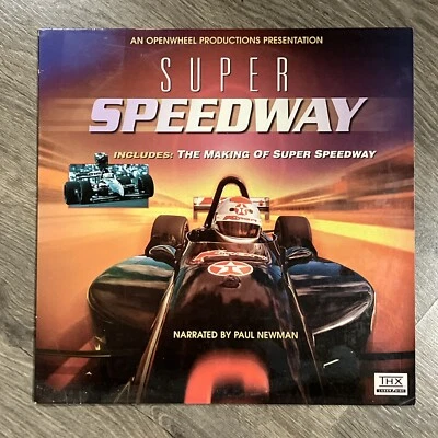 Super Speedway Laserdisc - Paul Newman IMAX AC3 THX F1 Indy Car Racing Foto 1 de 2