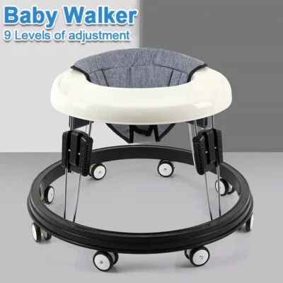 Baby Walker Activity Toddler First Step Push Along Walk Bouncer Portable Walker - Image 1 of 4