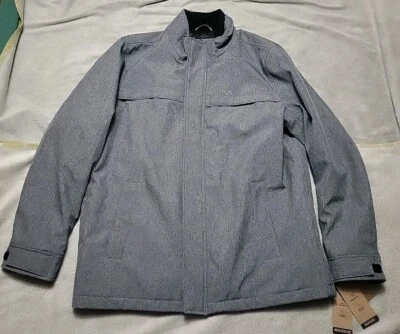 Dockers Men's Water Resistant Jacket Coat NWT Gray Grey Lined  - Image 1 of 4