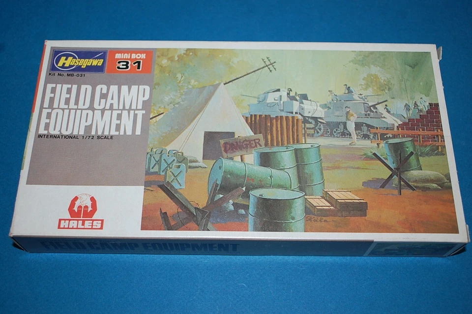 Hasegawa 031 - Field Camp Equipment scala 1/72 - Immagine 1 di 1