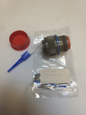 NEW Circular MIL Spec Connector Amphenol JMS3456W20-7S w M39029 & MS27488-16-3 - Image 1 of 4