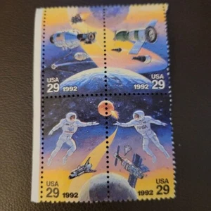 USA New, 1992 Issue, 29 Cent Space Accomplishments, (Set of 4) - Picture 1 of 1