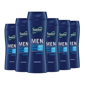 Suave Men 2 in 1 Shampoo and Conditioner Ocean Charge 12.6 Fl Oz (Pack of 6) - Picture 1 of 7