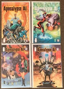 The Adventures of Apocalypse Al #1,2,3,4 Image Comics Michael Straczynski Set Nm - Imagen 1 de 1