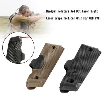 Handgun Holsters Red Dot Laser Sight Laser Grips Tactical Grip For 1911 RA - Image 1 of 4