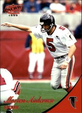 1999 Pacific Football Card #15 Morten Andersen