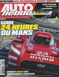 AUTO HEBDO Nr. 2012 20.05.2015 GUIDE 24h du MANS CORVETTE C7R - Bild 1 von 1