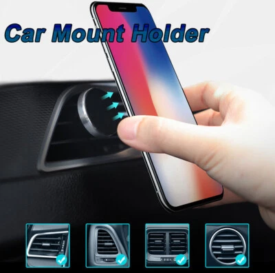 Car Magnet Magnetic Air Vent Stand Mount Holder Universal For Mobile Phone - Image 1 of 4