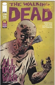 The Walking Dead 115 2013 Rare New York Comic Con/Previews Variant All Out War 1 - Picture 1 of 2