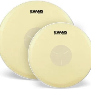 Evans Tri-Center Bongo Drum Head Pack, 7 1/4 and 8 5/8 Inch - Picture 1 of 3