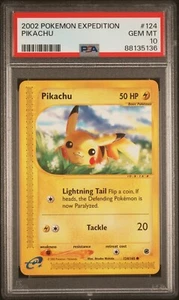 Pokemon Pikachu - Expedition - 124/165 - PSA 10 - Picture 1 of 2