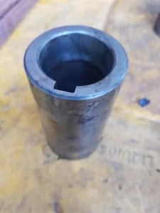 Arbor mandrel spacer wheel, ID: 1-1/2 OD 2-3/16", height 4", slotted keyway 3/8" - Imagen 1 de 1