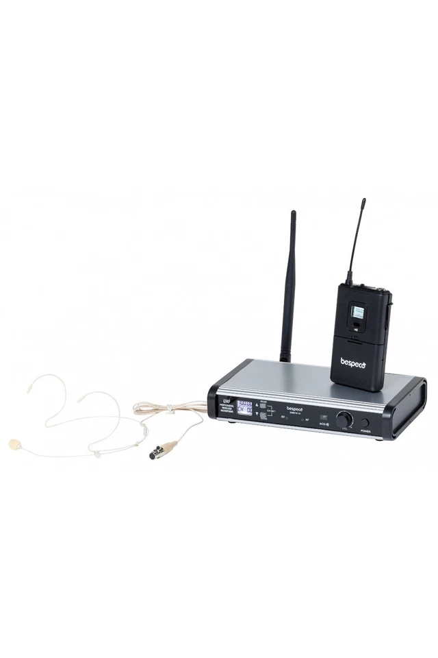 BESPECO GM9781H Radiomicrofono Professionale headset UHF (ARCHETTO) - Immagine 1 di 4