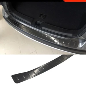 Black Titanium Rear Bumper Outer Protector Guard Fits Infiniti QX50 2019-2025 - Picture 1 of 5
