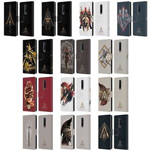OFFICIAL ASSASSIN'S CREED ODYSSEY ARTWORK LEATHER BOOK CASE FOR ONEPLUS PHONES