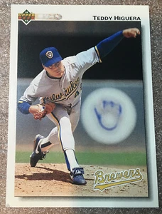 1992 Upper Deck Baseball #138 Teddy Higuera - Picture 1 of 2