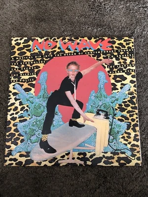 No Wave-Original Blue Water Colored Vinyl LP-Compilation Album-1978-A&M-SP4738 - Image 1 of 4