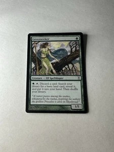 Greenseeker LP Time Spiral Magic The Gathering Mtg Lightly Played Creature Elf - Picture 1 of 2