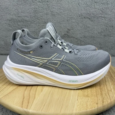 Asics Gel-Nimbus 26 Mujer 7.5 Gris Correr Caminar Zapatos 1012B601 SIN PLANTILLAS Foto 1 de 4
