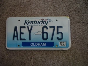 KENTUCKY SPIRIT LICENSE PLATE BUY ALL STATES HERE FREE SHIPPING - Picture 1 of 1