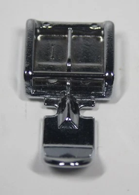 Zipper Foot "I" Presser Press In Place Sewing Machine Double Sided Juki Brother - Image 1 of 4