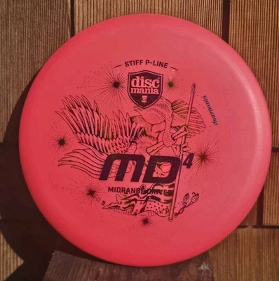 Discmania MD4 Stiff P-line 180g Innova Made Embossed MD3 - Image 1 of 4