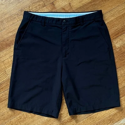 Pantalones Cortos FootJoy Hombres 35 Negros Cómodos Elastizados Ligeros 9.5" Rendimiento Golf Chinos Foto 1 de 4