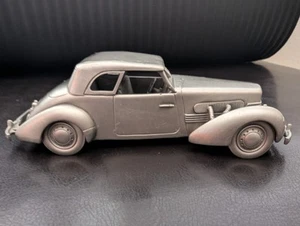 1/32 SCALE 1937 CORD 812 PEWTER COLLECTOR DIECAST CAR-RARE. DANBURY MINT Car. - Picture 1 of 6
