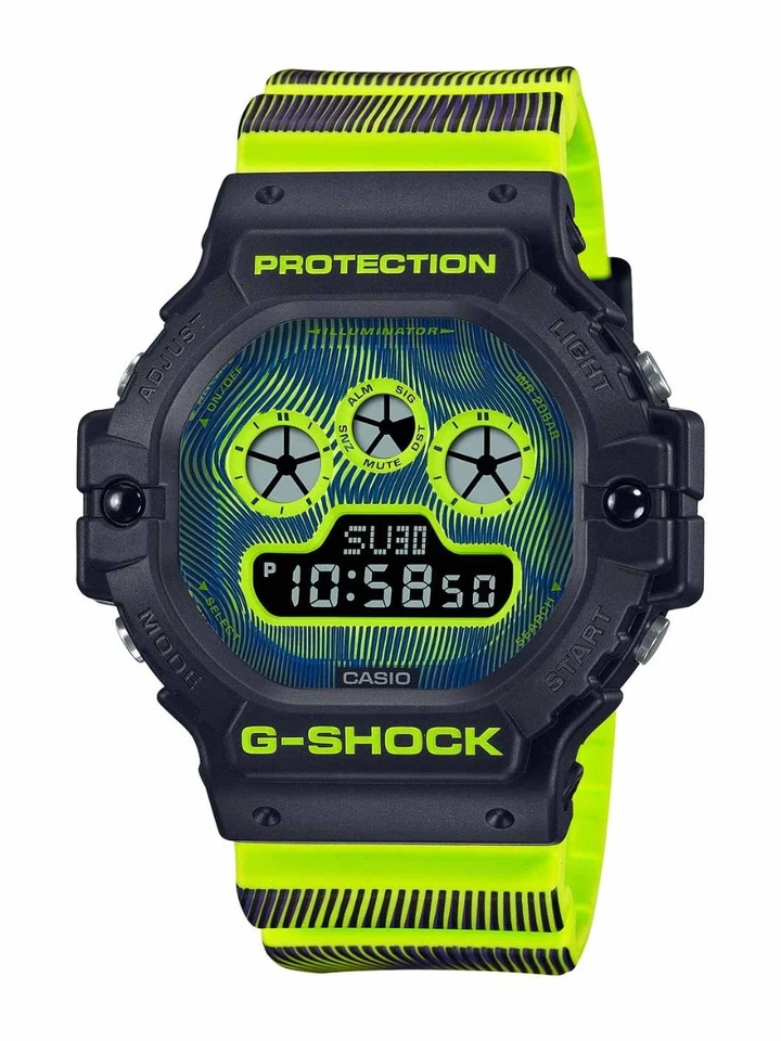 Casio G-shock Mehrfarbig Herren Armbanduhr DW-5900TD-9ER - Bild 1 von 4