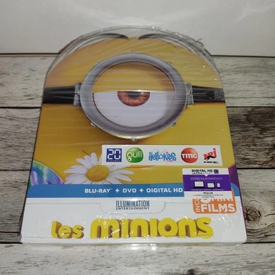 The Minions Metal Box [Blu-Ray + DVD] - Very Good Condition - Image 1 of 2