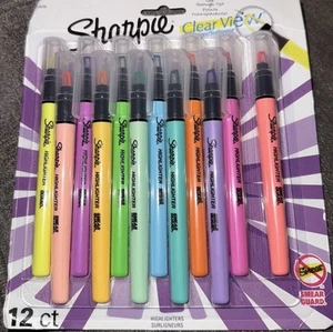 SHARPIE Highlighter, Clear View Highlighter with See-Through Chisel Tip - Picture 1 of 2