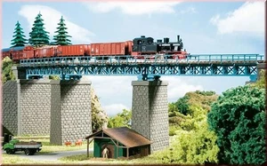 Auhagen 13325 Stahlbrücke im Bogen TT neu OVP - Picture 1 of 1