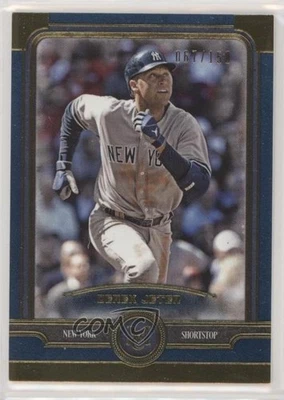 2019 Topps Museum Collection Sapphire /150 Derek Jeter #65 HOF - Image 1 of 2