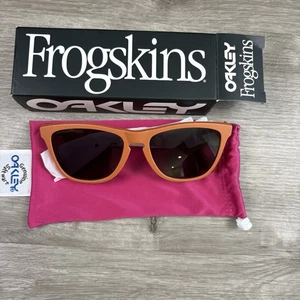 NUEVO Gafas de sol Oakley Frogskins mate jengibre PRIZM OO9013-M1 - Imagen 1 de 12