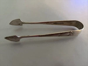 Vintage Silver Plated Sugar Tongs/Nippers Hallmarked John Henry Potter - Picture 1 of 4