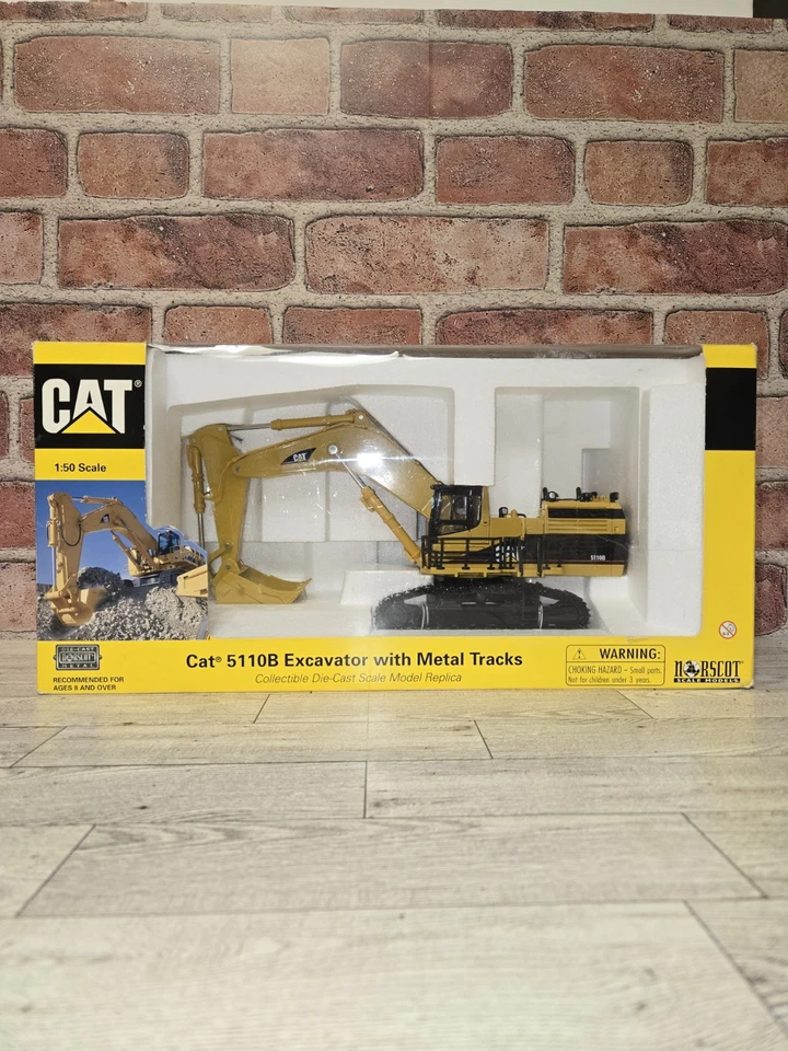 CAT 5110B Evacuator 带金属轨道 Nor Scot 模型压铸 1/50 比例。 2002 Md — 第 1/4 张图片