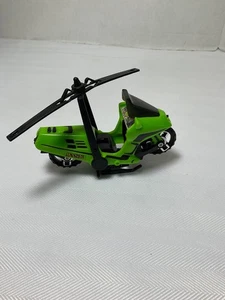 VINTAGE 1985 Green M.A.S.K. CONDOR MOTORCYCLE HELICOPTER Kenner - Picture 1 of 9