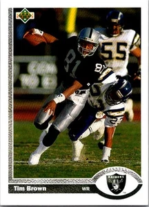 1991 Upper Deck #294c Tim Brown - Picture 1 of 2