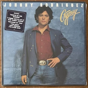 JOHNNY RODRIGUEZ-Gypsy SEALED-1980 Epic Record JE36587 First Press-Hype Sticker - Picture 1 of 2