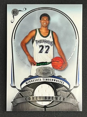 2007-08 Bowman Sterling - Corey Brewer #CB2 (MEM, RC) - Image 1 of 2