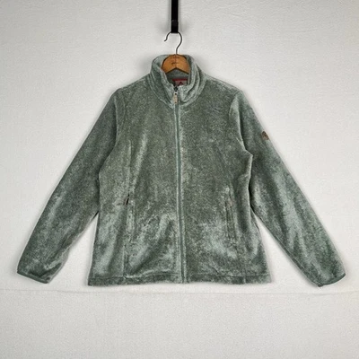 Gerry Women’s Everest Sherpa Fleece Jacket Full Zip Sea Green Large - Image 1 of 4
